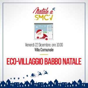 Ecovillaggio Babbo Natale 300x300 ECO VILLAGGIO DI BABBO NATALE ALLA VILLA COMUNALE