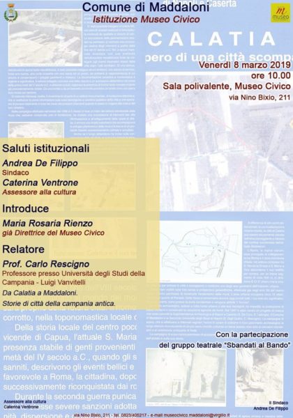 53220415 563916197441494 5457564786399117312 n 1 MADDALONI, PROF. RESCIGNO AL MUSEO CIVICO