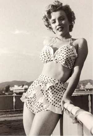 marilyn IL COSTUME DA BAGNO...E LEMANCIPAZIONE FEMMINILE