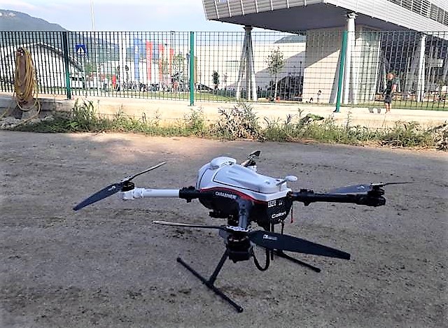 DRONE CC CALVI RISORTA: IL DRONE DELLARMA PER FERMARE I TOMBAROLI