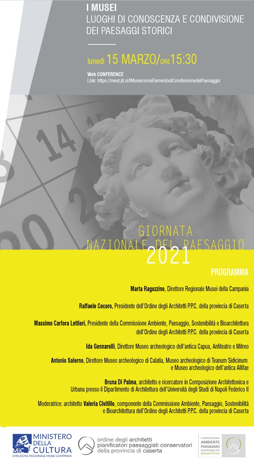 Immagine 4 GIORNATA NAZIONALE DEL PAESAGGIO 2021   IL 15 MARZO WEBINAR I MUSEI LUOGHI DI CONOSCENZA E DI CONDIVISIONE DEI PAESAGGI STORICI