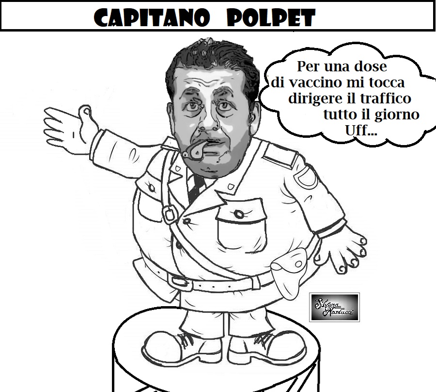capitano polpet POLPET, SINDACO DI ARIENZO SALTA LA FILA E SI VACCINA NELLA CATEGORIA DEI VIGILI URBANI...