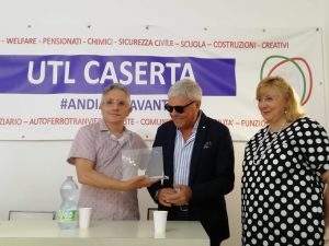 Premio Donato 2 300x225 UGL CASERTA, TRIBUTO ALLA CARRIERA DI GIORGIO DONATO