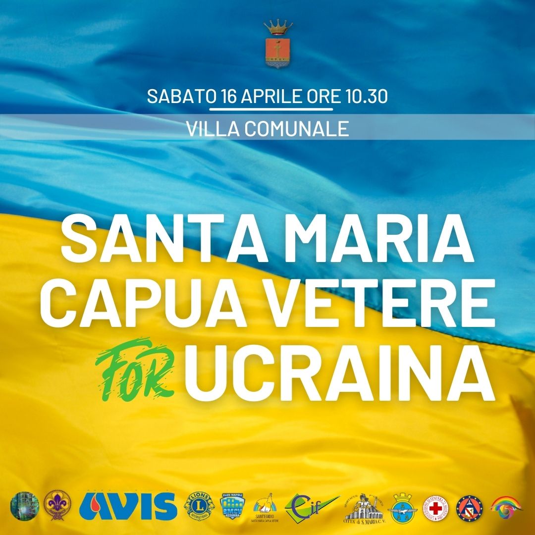 14.04 SMCV FOR UCRAINA SANTA MARIA CAPUA VETERE FOR UCRAINA, IN VILLA COMUNALE “UNA CACCIA AL TESORO”