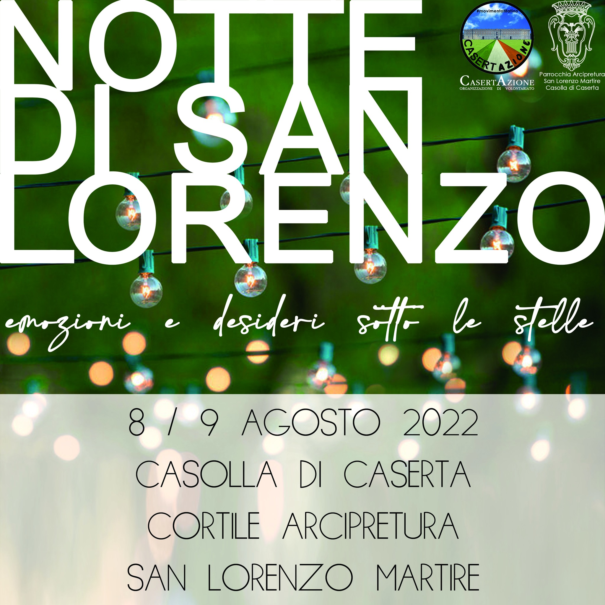 2 Notte San Lorenzo locandina NOTTE DI SAN LORENZO A CASOLLA, IL PROGRAMMA