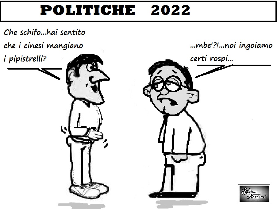 POLITICHE 2022 POLITICA, GLI ENTUSIASMANTI RETROSCENA DI UNA FARSA…