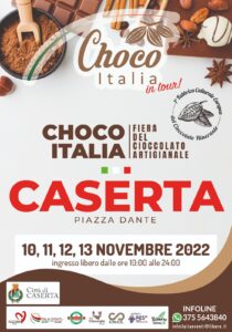 %name CHOCO ITALIA IN TOUR ARRIVA A CASERTA DAL 10 AL 13 NOVEMBRE