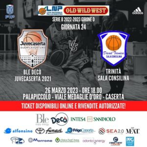 juvecaserta 300x300 Basket: Derby campano per la Ble Decò Juvecaserta con la Trinità Sala Consilina